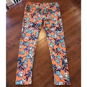 LULAROE tall and‎ curvy floral super soft leggings
